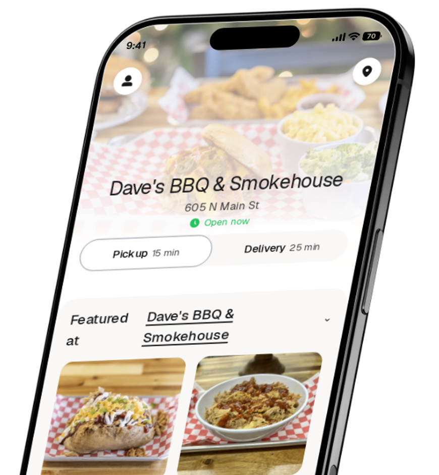 Dave's BBQ & Smokehouse app preview